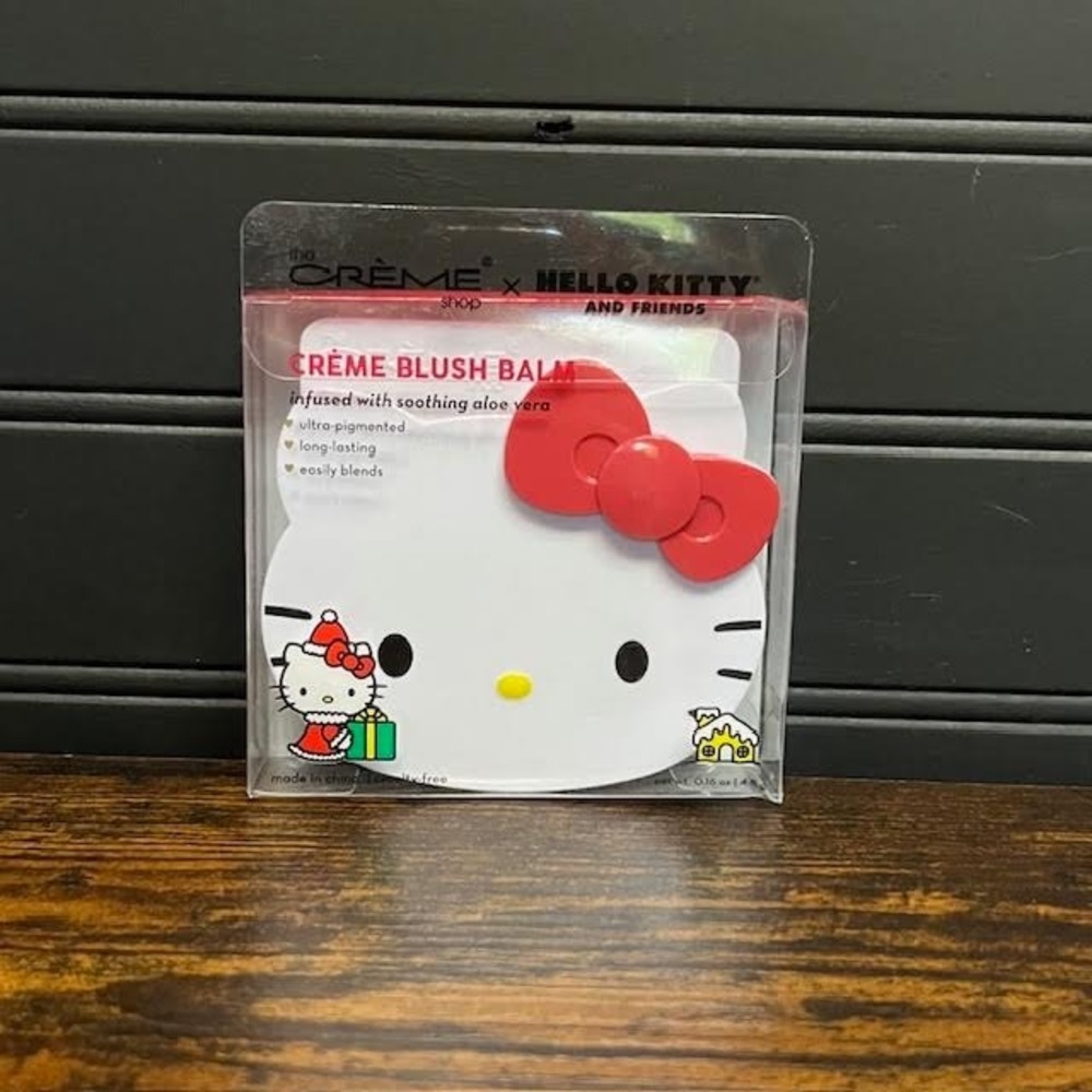 The Creme Shop Hello Kitty Creme Blush Balm‎ Infused Soothing Aloe Vera